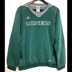 Adidas Climalite Mariners Crewneck Sweatshirt
